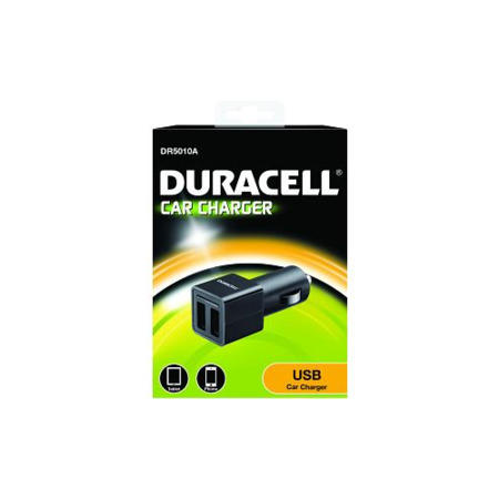 Duracell 5V Dual USB Car Charger