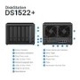 Synology DiskStation DS1522+ 8GB RAM with 20TB Installed Storage 5 Bay SATA Desktop NAS Storage