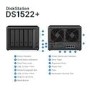 Synology DiskStation DS1522+ 8GB RAM with 20TB Installed Storage 5 Bay SATA Desktop NAS