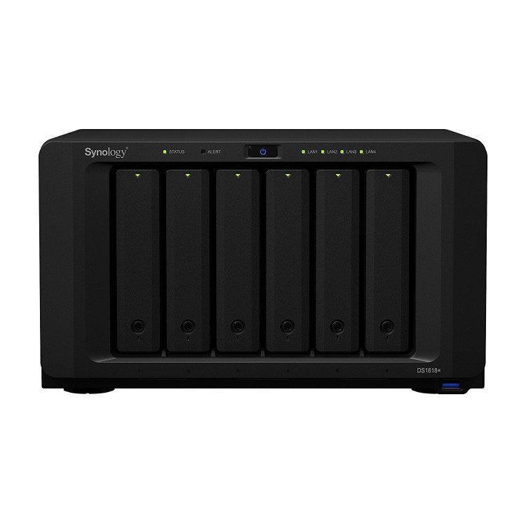 Synology Disk Station 6 Bay 4GB Diskless Desktop NAS