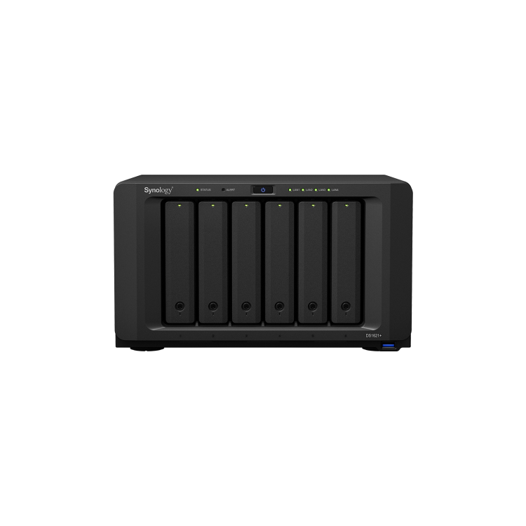Synology DiskStation DS1621+ 4GB RAM with 36TB Installed Storage 6 Bay SATA Desktop NAS