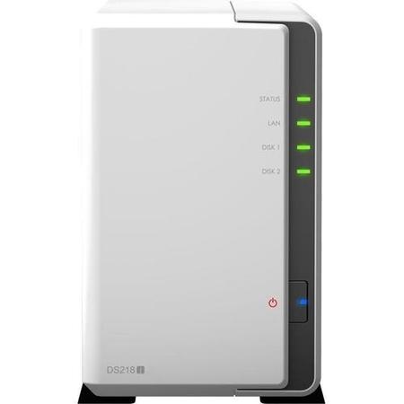 Synology DS218J/6TB-RED 2 Bay 6TB Desktop NAS