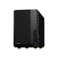 Synology DS220+ 2 Bay Desktop NAS/ 16TB seagate Ironwolf