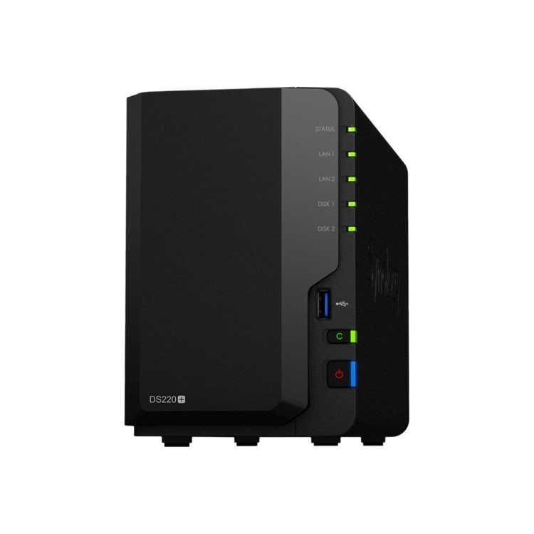 Synology DS220+ 2 Bay Desktop NAS/ 16TB seagate Ironwolf