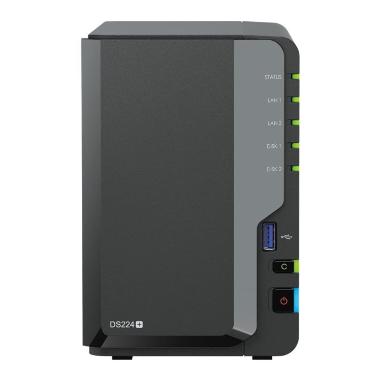 Synology DS224+NAS 2-Bay Celeron J4125 2GB DDR4