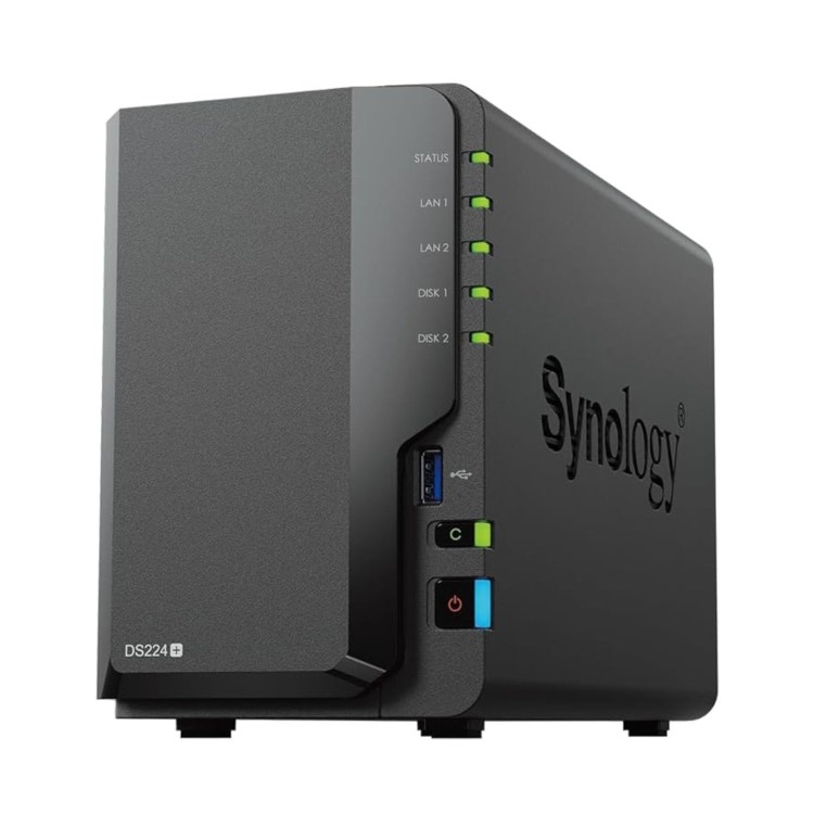 Synology DS224+NAS 2-Bay Celeron J4125 2GB DDR4