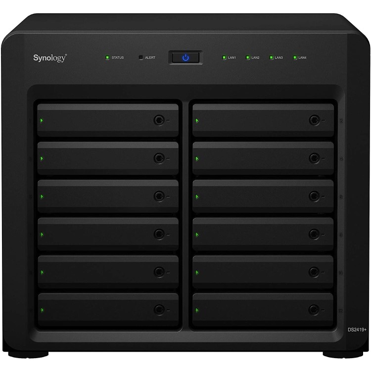Synology DiskStation 12 Bay 4GB Diskless Desktop NAS