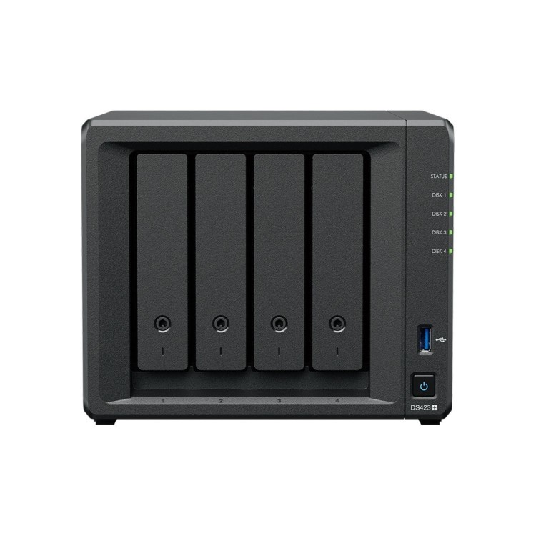 Synology DiskStation DS423+ 2GB RAM with 16TB Installed Storage 4 Bay SATA Desktop NAS