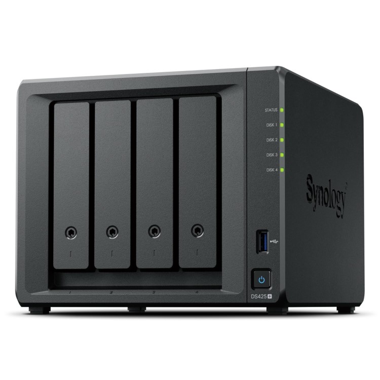 Synology DS425+Desktop 4-BAY QUAD CORE 2GB RAM