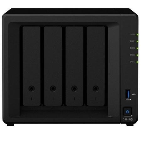 Synology DS918+ 4 Bay Diskless Desktop NAS