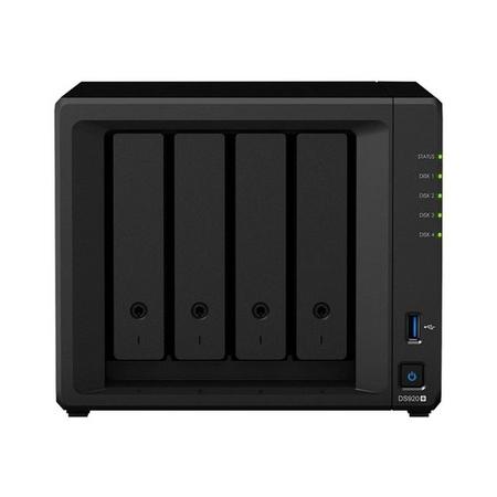 Synology DS920+ 4 Bay 4GB Diskless Desktop NAS