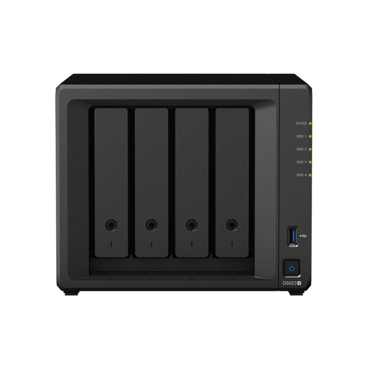 Synology DiskStation DS923+ 4GB RAM with 24TB Installed Storage 4 Bay SATA Desktop NAS