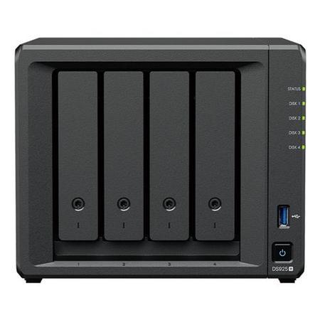 Synology DS925+ 4-Bay 48TB NAS w/ 4x12TB HAT3310 Hard Drive Bundle
