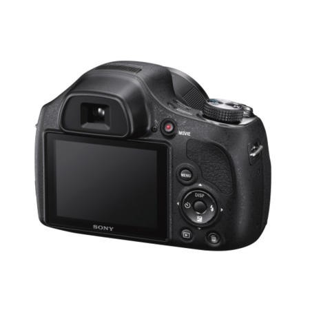 Sony DSC-H400 Bridge Camera Black 20.1MP 63xZoom 3.0LCD 720pHD