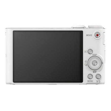 Sony DSCWX350W 18MP Smart Digital Camera - White