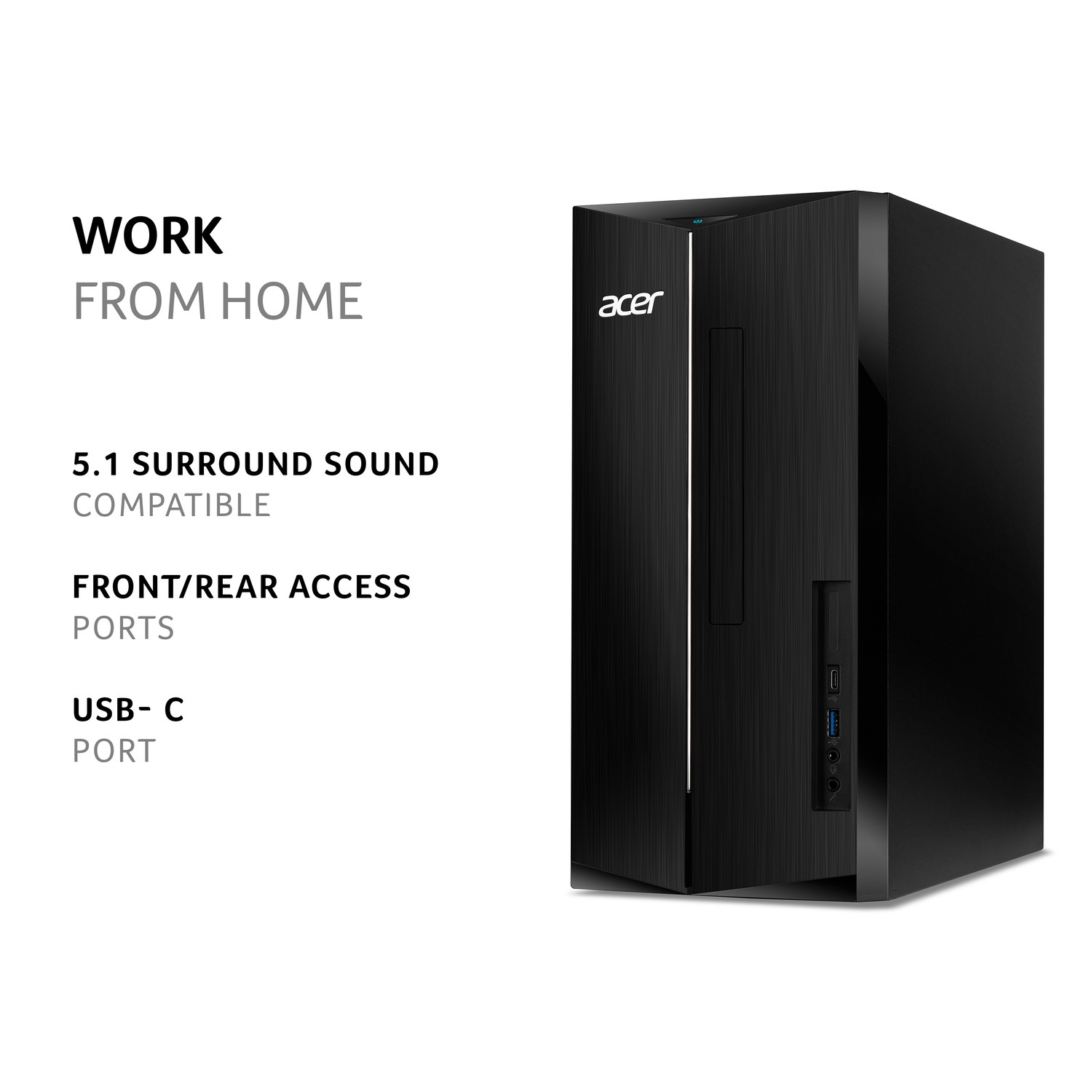 Acer Aspire TC1760 Intel Core i312100 8GB 2TB HDD Windows 11 Home