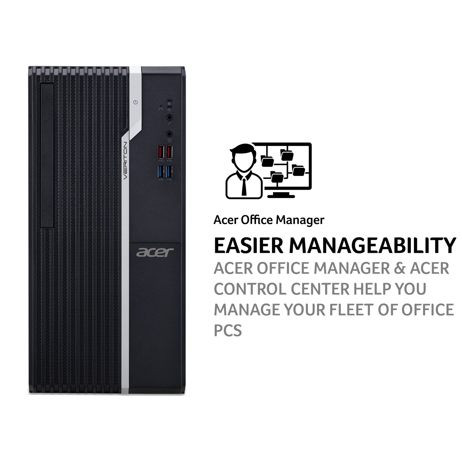 ACER Veriton VS2680G Intel Core i5-11400 - 8GB 256GB Windows 10