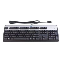 Hewlett Packard HP USB Keyboard USB - Black