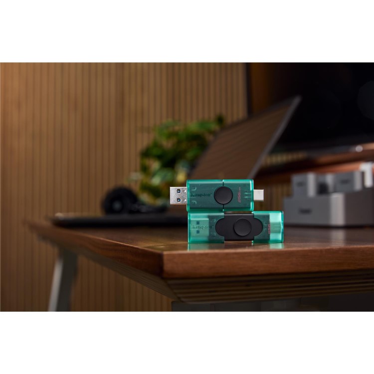 Kingston DataTraveler 256GB Duo USB-A + USB-C 3.2 Flash Drive