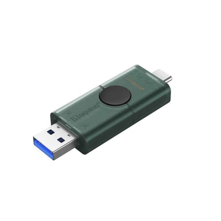 Kingston DataTraveler 256GB Duo USB-A + USB-C 3.2 Flash Drive