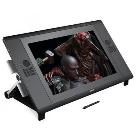 液晶ペンタブ Cintiq24HD touch DTH-2400/K 突き出