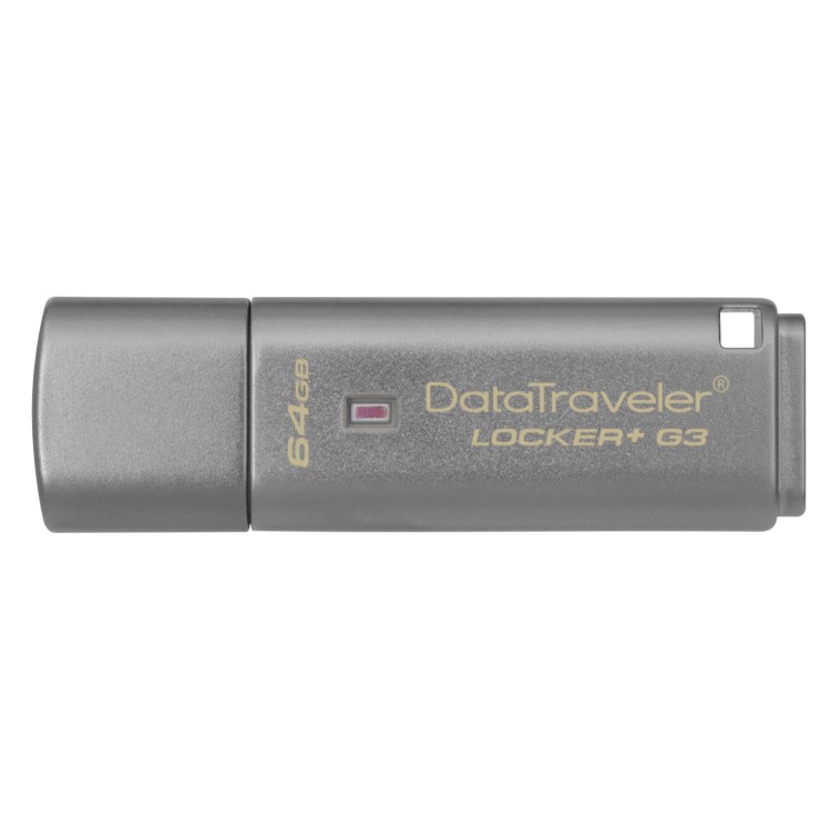 Kingston DataTraveler 64GB USB 3.0 DataTraveler Locker/ Automatic Data Security Flash Drive