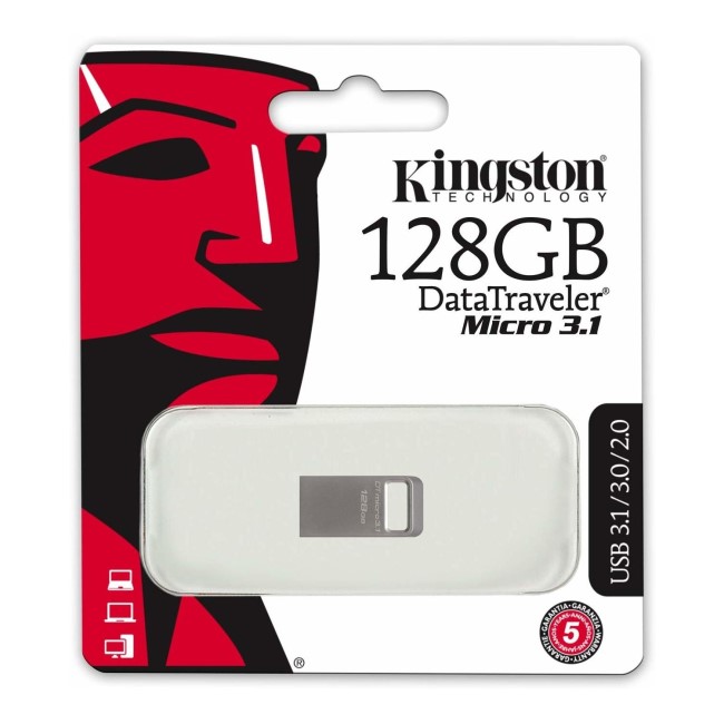 Kingston 128GB DTMicro USB 3.1/3.0