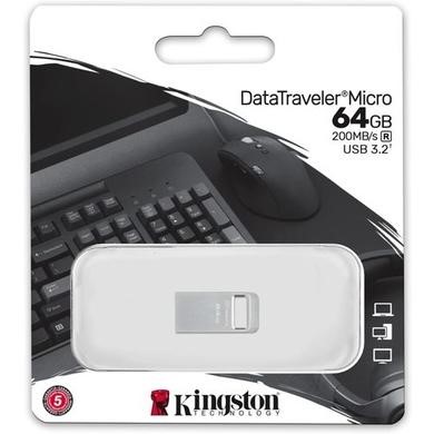 Kingston DataTraveler 64GB Micro USB 3.2 Flash Drive