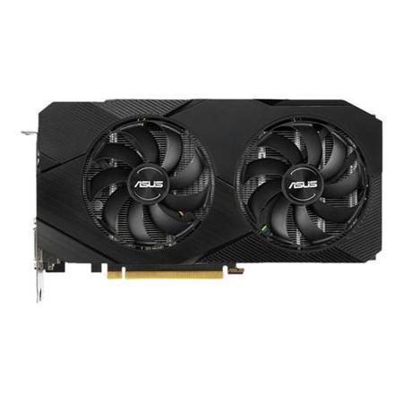 Asus DUAL GTX1660 SUPER EVO OC 6GB DDR6 DVI HDMI DP 1860MHz Clock Overclocked