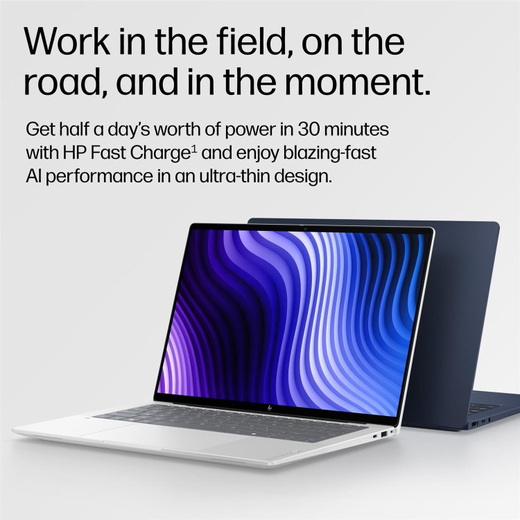 HP EliteBook X G2q Copilot+ PC Qualcomm Snapdragon 32GB RAM 512GB SSD 14 Inch Windows 11 Pro Laptop