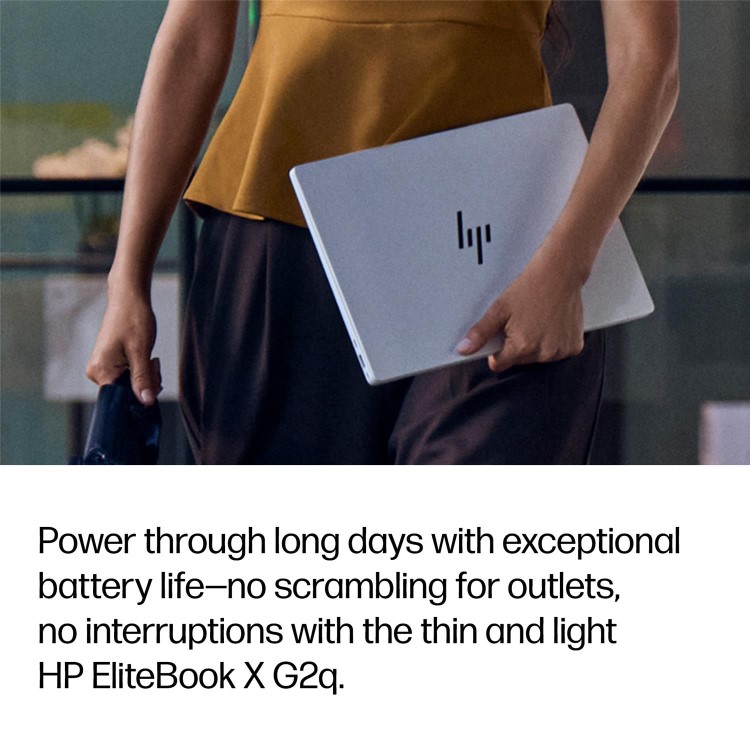 HP EliteBook X G2q Copilot+ PC Qualcomm Snapdragon 32GB RAM 512GB SSD 14 Inch Windows 11 Pro Laptop