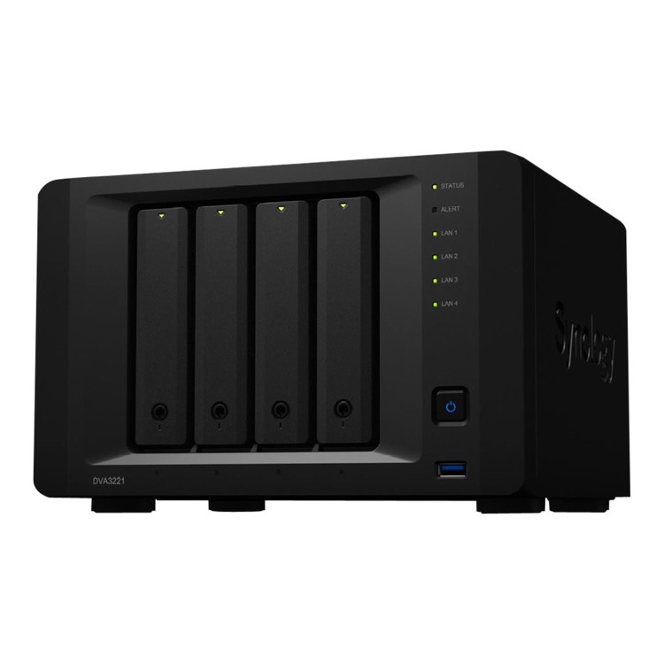 Synology DVA3221 4 Bay NVR Desktop Enc