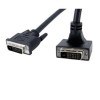 StarTech.com 6 ft 90&amp;deg; Down Angled Dual Link DVI-D Monitor Cable - M/M