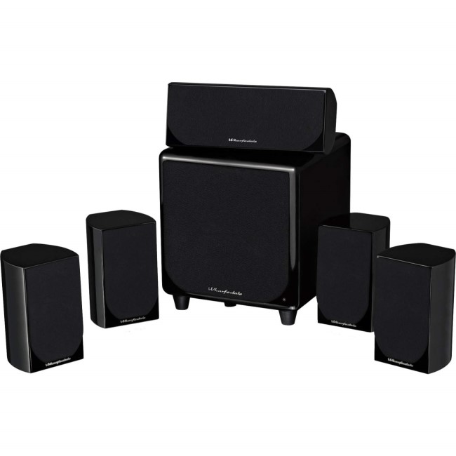 Wharfedale DX-1HCP/BK 5.1 Home Cinema AV Speaker System
