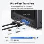 UGREEN NASync DXP4800 Plus  8GB RAM 4 Bay SATA Desktop NAS Expansion Enclosure