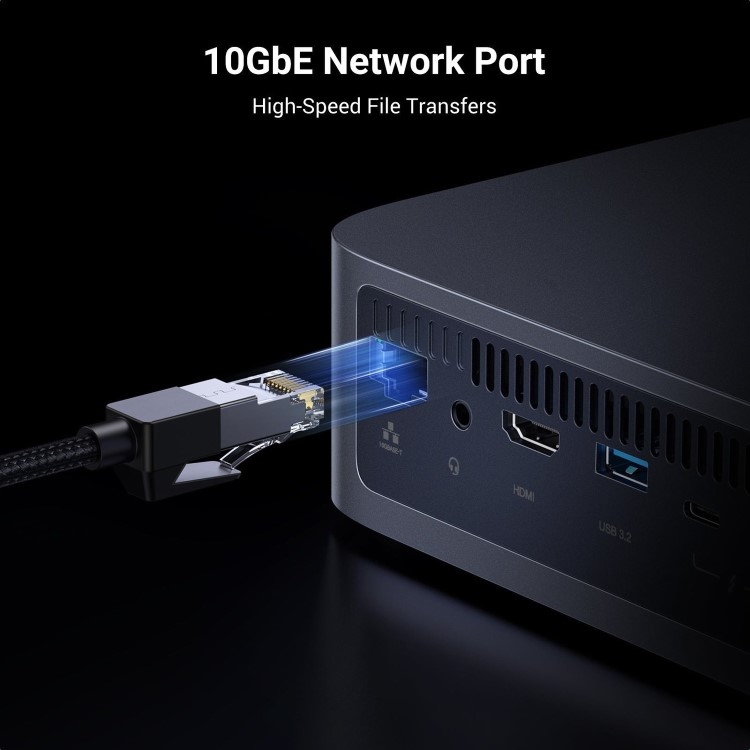 UGREEN NASync DXP480T Plus 8GB RAM SATA Desktop NAS Expansion Enclosure