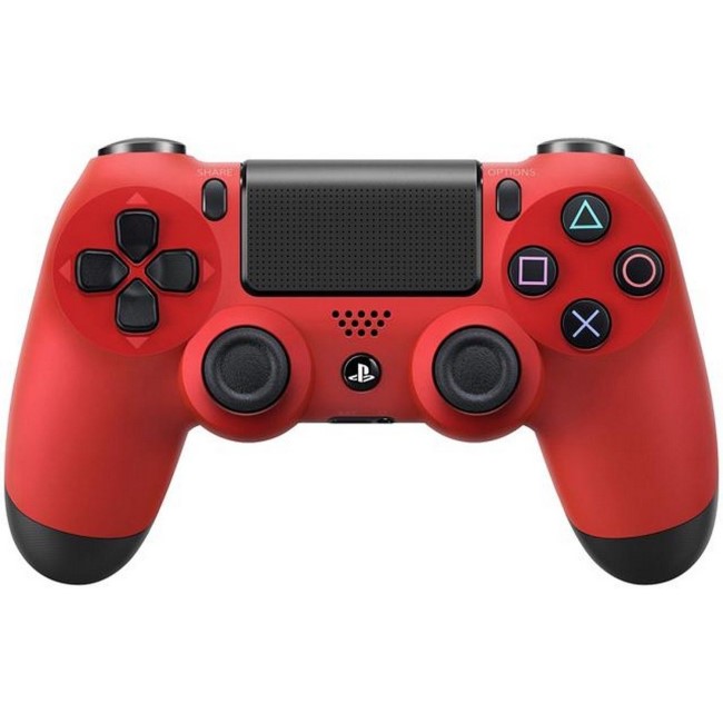 Dualshock Controller for Sony PS4 in Magma Red