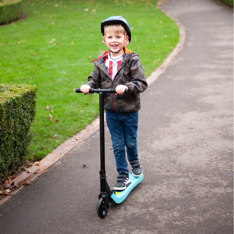 GRADE A2 - ElectriQ Active Kids Electric Scooter - Blue