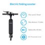 GRADE A2 - electriQ Active Electric Scooter - Black - 25km Range - 20km/h 