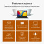ASUS Vivobook Go 15 AMD Ryzen 3 8GB RAM 128GB SSD 15.6 Inch Windows 11 Home in S mode Laptop