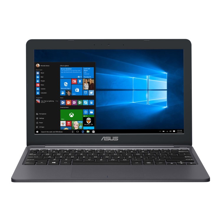 Asus VivoBook E12 E203NA FD084R Intel Celeron N3350 4GB 64GB eMMC 11.6 Inch Windows 10 Pro Laptop