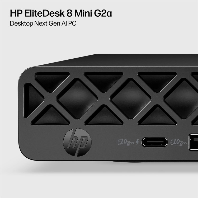 HP EliteDesk 8 G2a AMD Ryzen AI 7 445 16GB RAM 512GB SSD Windows 11 Pro Mini PC
