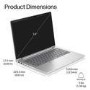 HP EliteBook 6 G2i Intel Core 5 16GB RAM 512GB SSD 14 Inch Windows 11 Pro Touchscreen Laptop