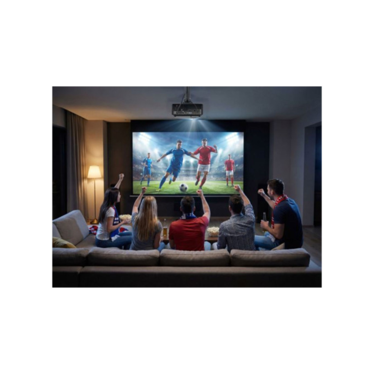 Optoma HZ147X 4000 Lumens Full HD Duracore 3D Laser Projector with Speakers