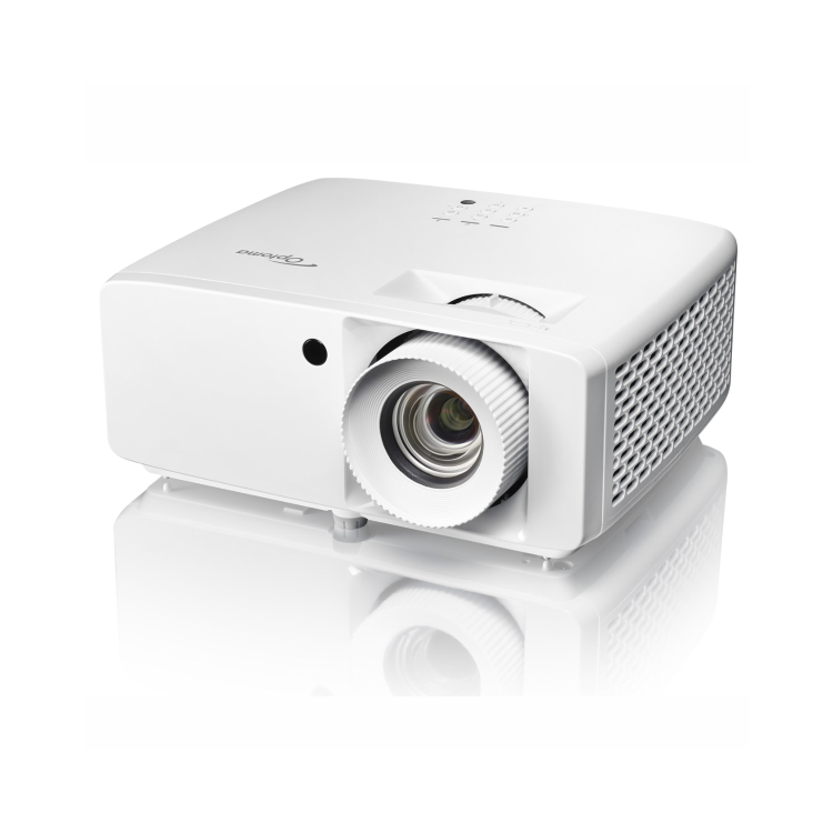 Optoma UHZ67-W 4300 Lumens 4K Ultra HD Duracore 3D Laser Projector with Speakers