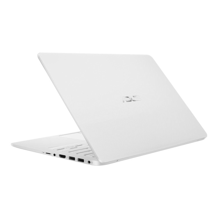 Asus Vivobook Intel Celeron N3060 4GB 32GB 14 Inch Windows 10 S Laptop in White Inc Office 365