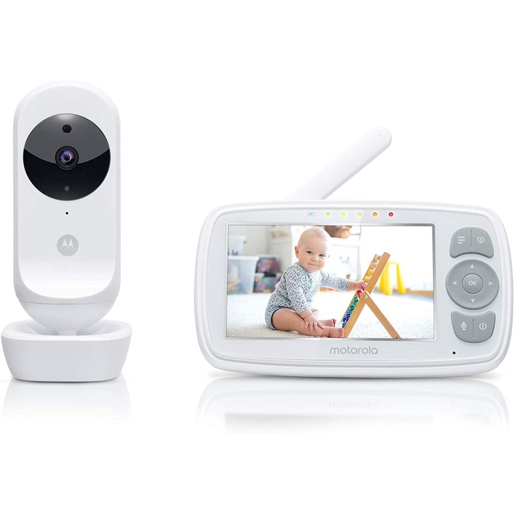 Motorola Ease 34 4.3" Video Baby Monitor - White