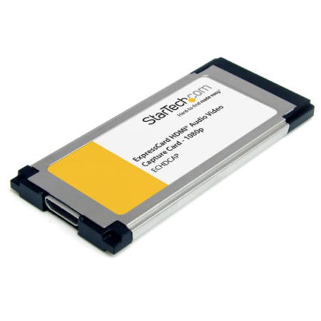 StarTech.com HDMI&reg; to ExpressCard HD Video Capture Card Adapter 1080p