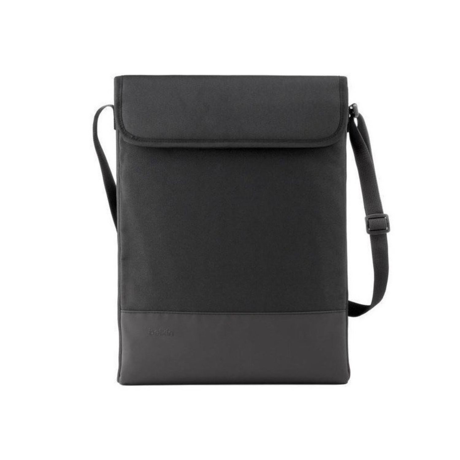 Laptop Messenger Bag with Shoulder Strap, Black, Fits up-to 15.6 Laptops -  Belkin