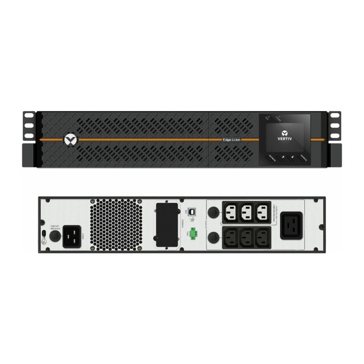 Vertiv EDGELI-2200IRT2U Lithium Ion UPS 2200VA 230V Rack/Tower with Li-ion Batteries
